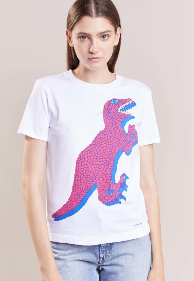 Der Tyrannosaurux Rex als Shirt-Print verleiht dem Träger Stärke und Bissigkeit. Copyright: Zalando.de