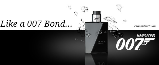 Like a 007 Bond - Lifestyle eines Geheimagenten - präsentiert vom neuen James Bond Seven Duft