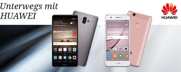 Unterwegs mit HUAWEI